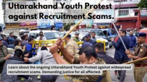 Uttrakhand youth protest