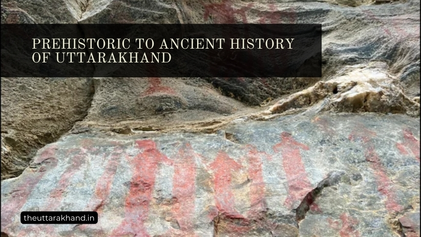 Prehistoric rock art at Lakhudiyar, Almora district, Uttarakhand