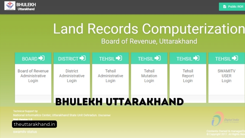 Bhulekh Uttarakhand